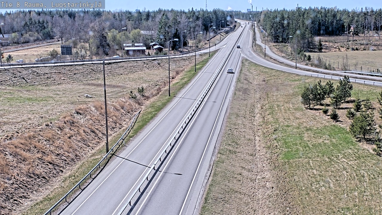 Kelikamerat Kuva Tie 8 Rauma, Luostarinkylä, Rauma, Satakunta