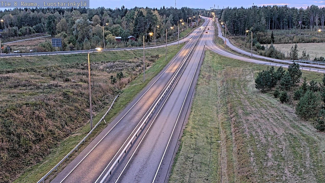 Kelikamerat Kuva Tie 8 Rauma, Luostarinkylä, Rauma, Satakunta