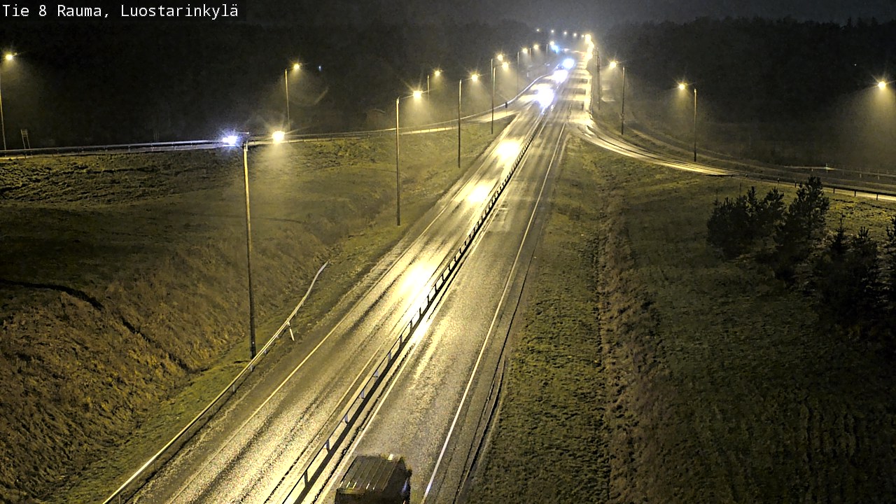 Weather Camera Image Road 8 Rauma, Luostarinkylä, Rauma, Satakunta