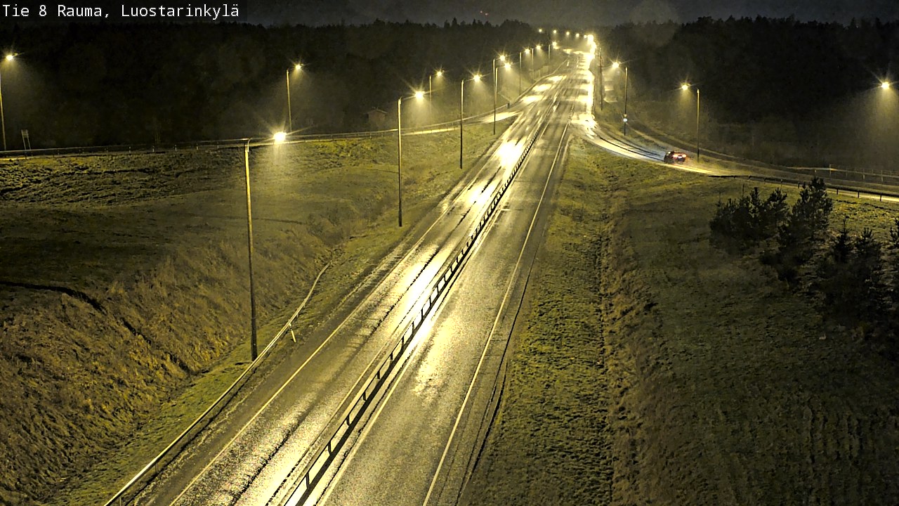 Weather Camera Image Road 8 Rauma, Luostarinkylä, Rauma, Satakunta