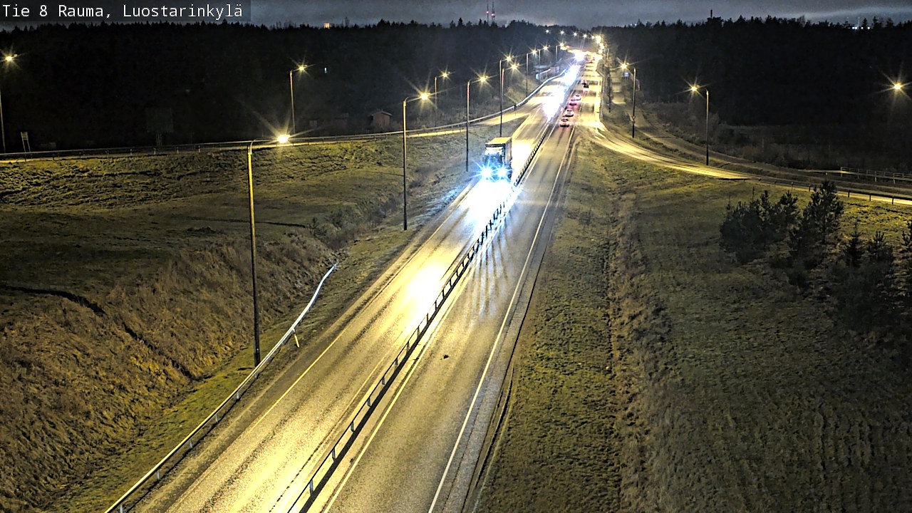 Kelikamerat Kuva Tie 8 Rauma, Luostarinkylä, Rauma, Satakunta