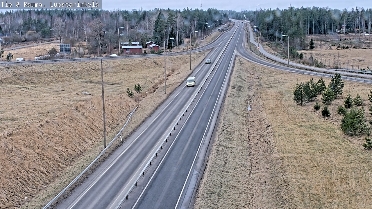 Weather Camera Image Road 8 Rauma, Luostarinkylä, Rauma, Satakunta