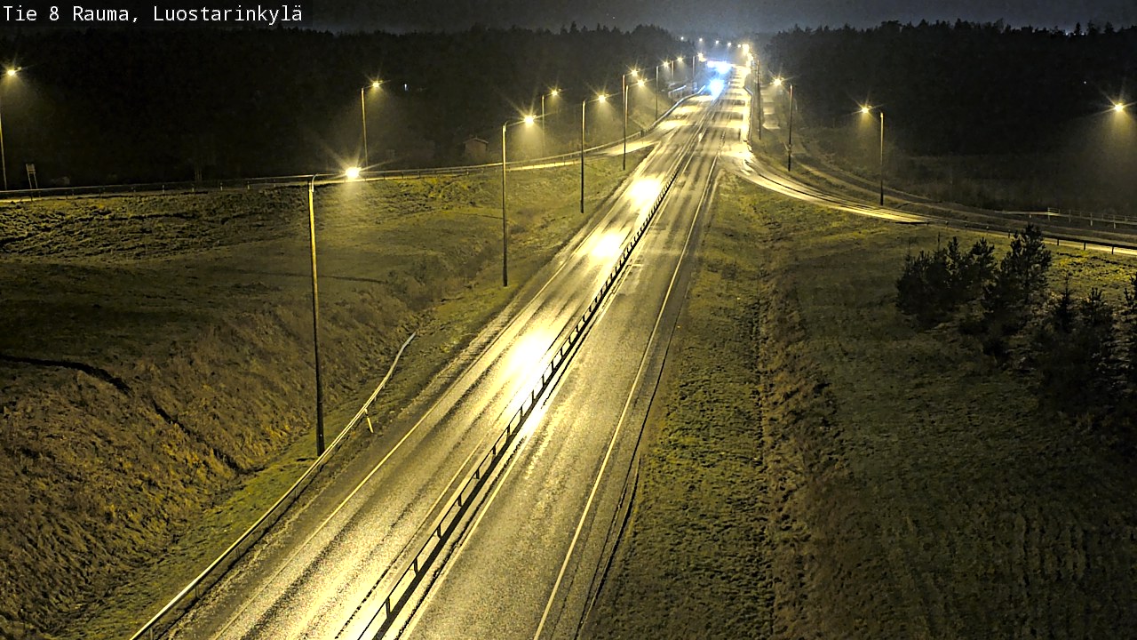 Weather Camera Image Road 8 Rauma, Luostarinkylä, Rauma, Satakunta
