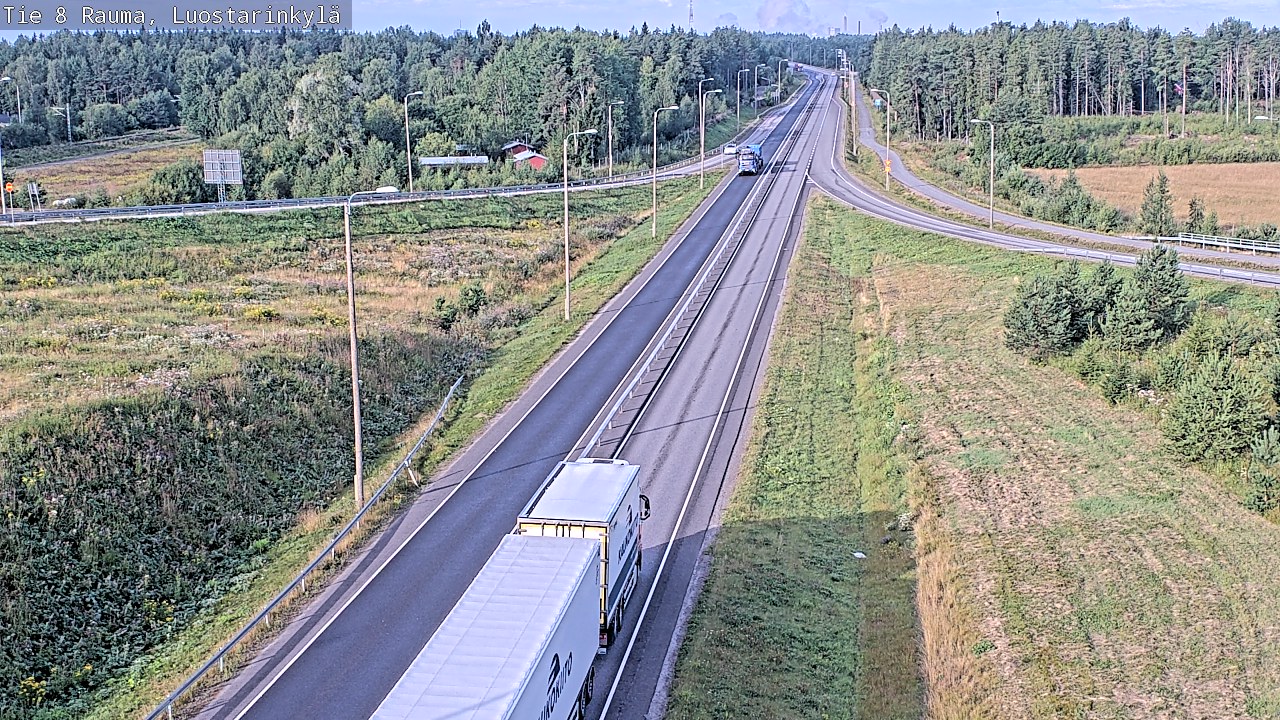 Kelikamerat Kuva Tie 8 Rauma, Luostarinkylä, Rauma, Satakunta