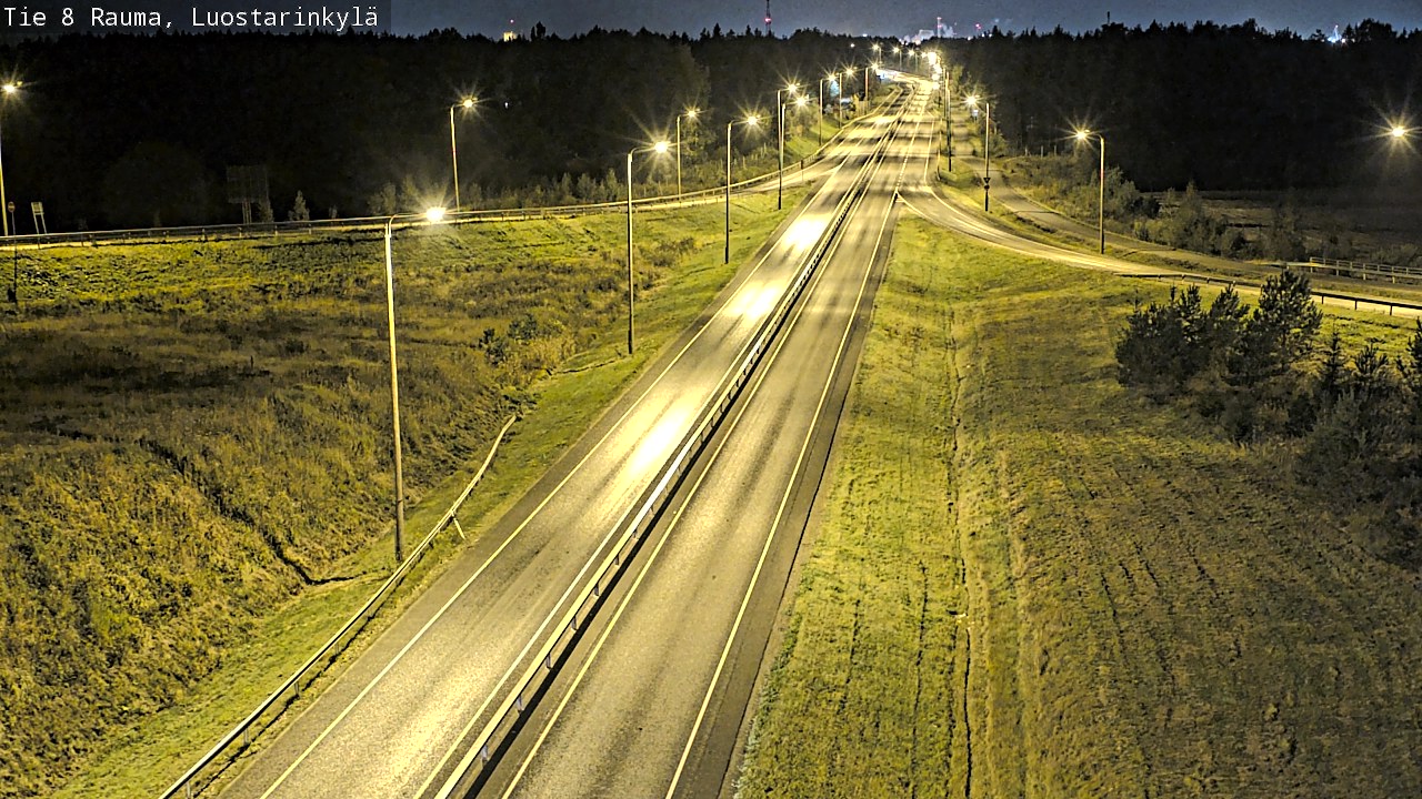 Kelikamerat Kuva Tie 8 Rauma, Luostarinkylä, Rauma, Satakunta