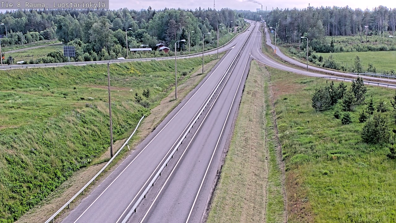 Kelikamerat Kuva Tie 8 Rauma, Luostarinkylä, Rauma, Satakunta