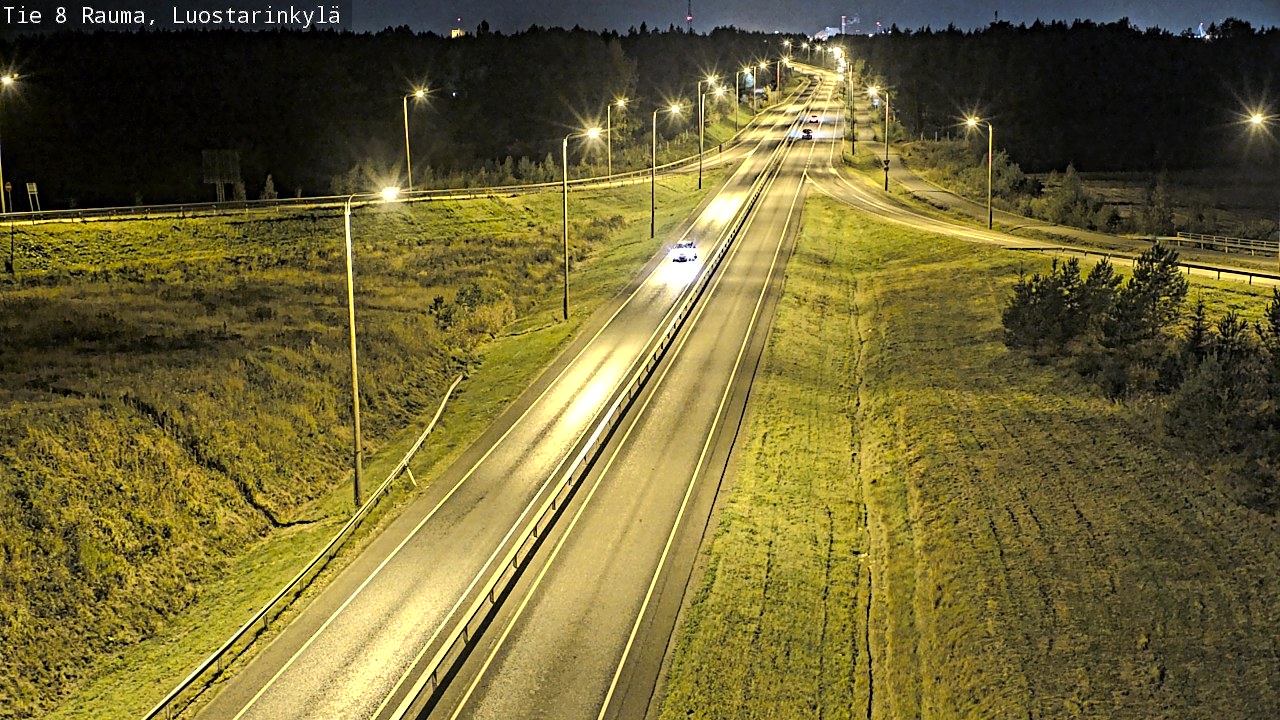 Kelikamerat Kuva Tie 8 Rauma, Luostarinkylä, Rauma, Satakunta