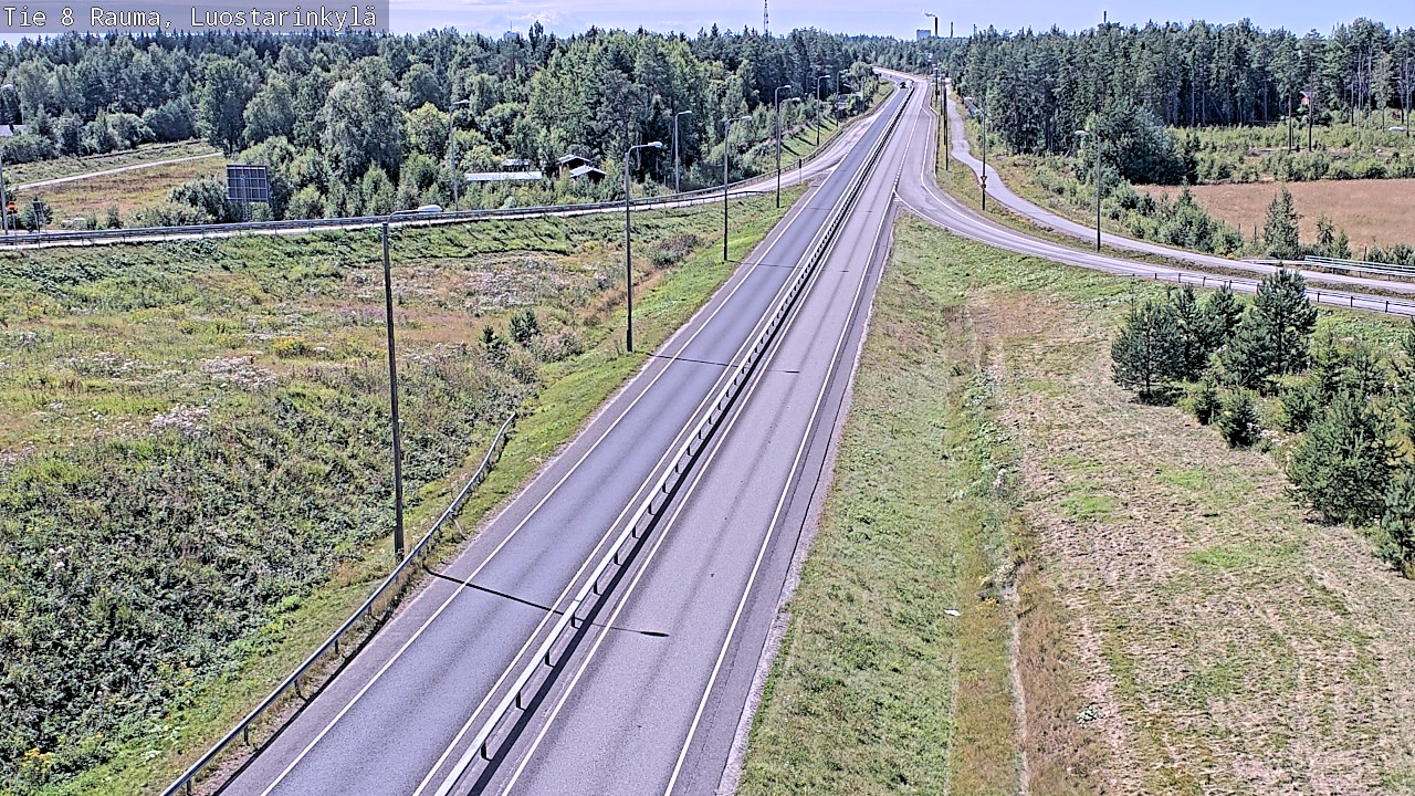 Kelikamerat Kuva Tie 8 Rauma, Luostarinkylä, Rauma, Satakunta
