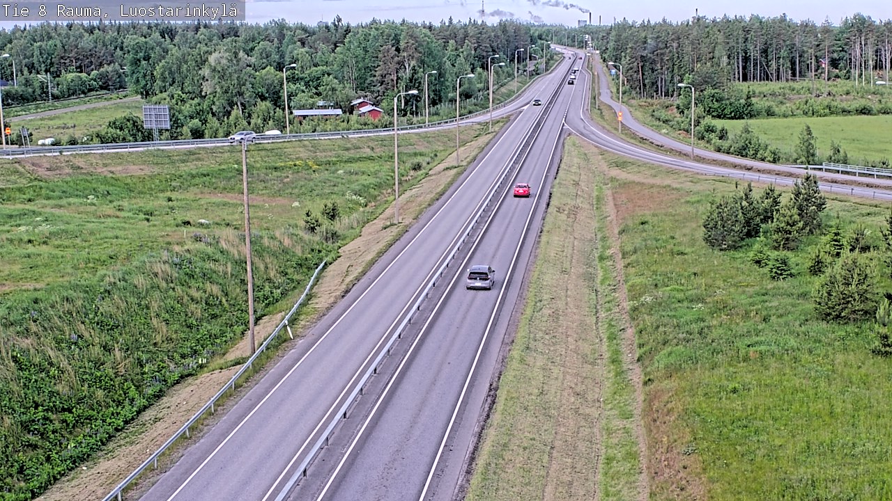 Kelikamerat Kuva Tie 8 Rauma, Luostarinkylä, Rauma, Satakunta
