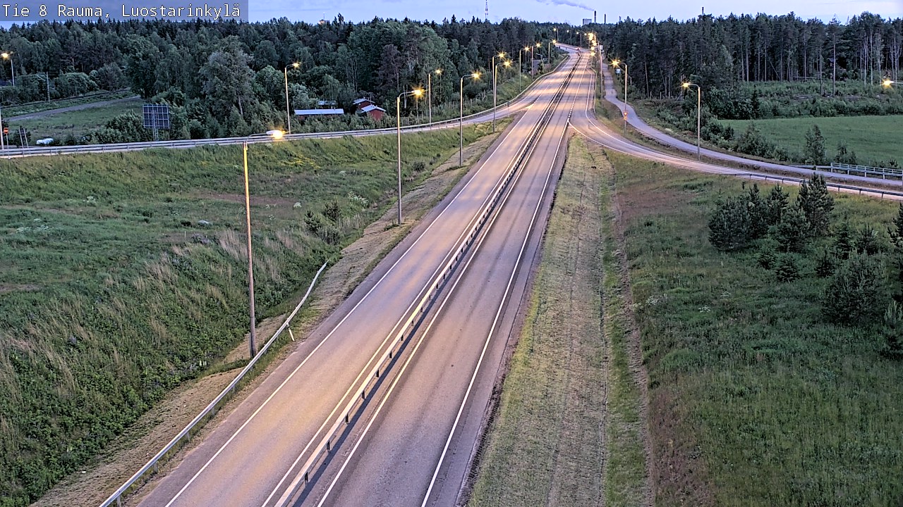 Kelikamerat Kuva Tie 8 Rauma, Luostarinkylä, Rauma, Satakunta