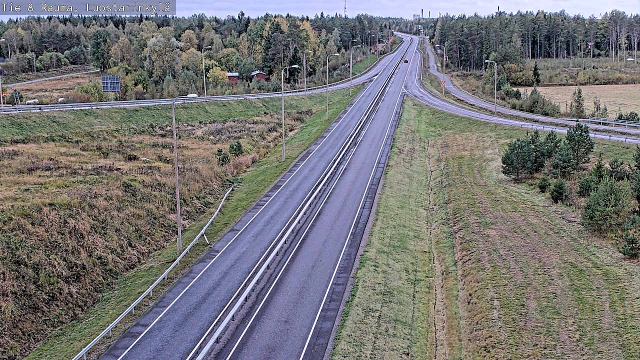 Kelikamerat Kuva Tie 8 Rauma, Luostarinkylä, Rauma, Satakunta