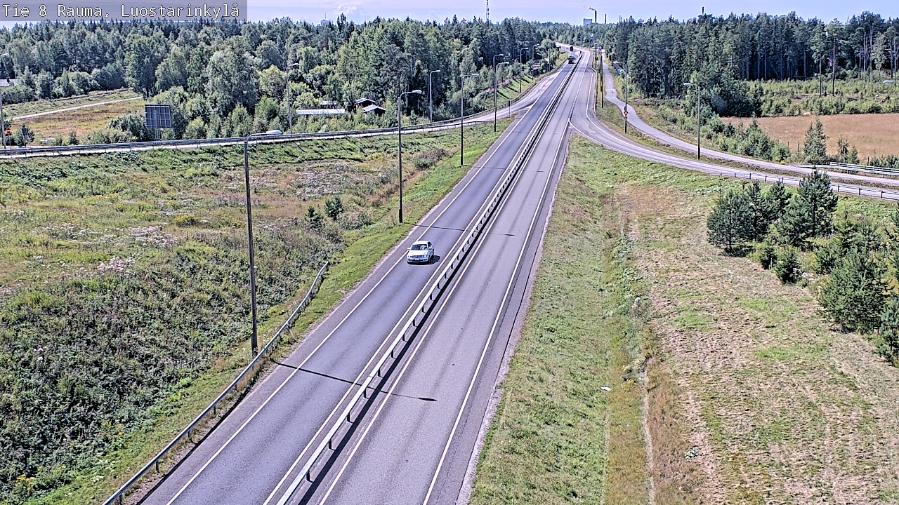 Kelikamerat Kuva Tie 8 Rauma, Luostarinkylä, Rauma, Satakunta