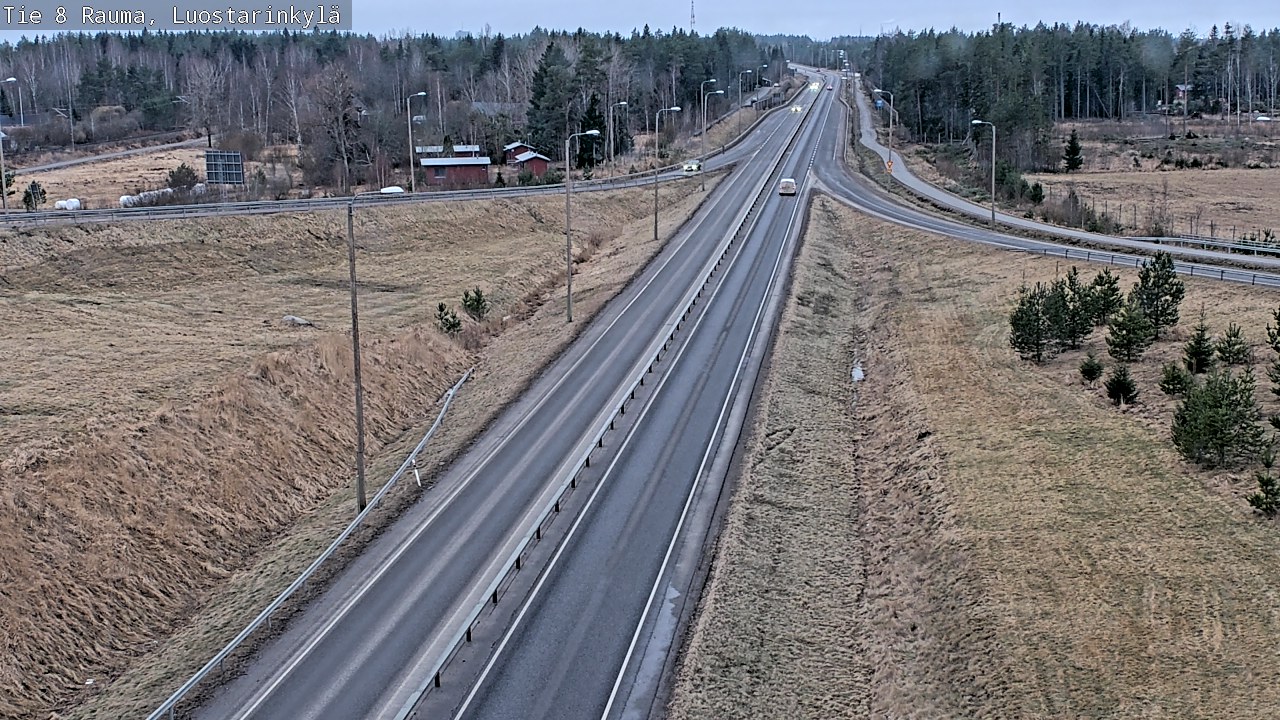 Kelikamerat Kuva Tie 8 Rauma, Luostarinkylä, Rauma, Satakunta