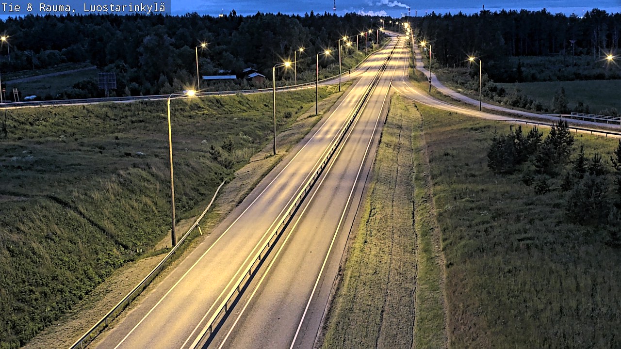 Kelikamerat Kuva Tie 8 Rauma, Luostarinkylä, Rauma, Satakunta