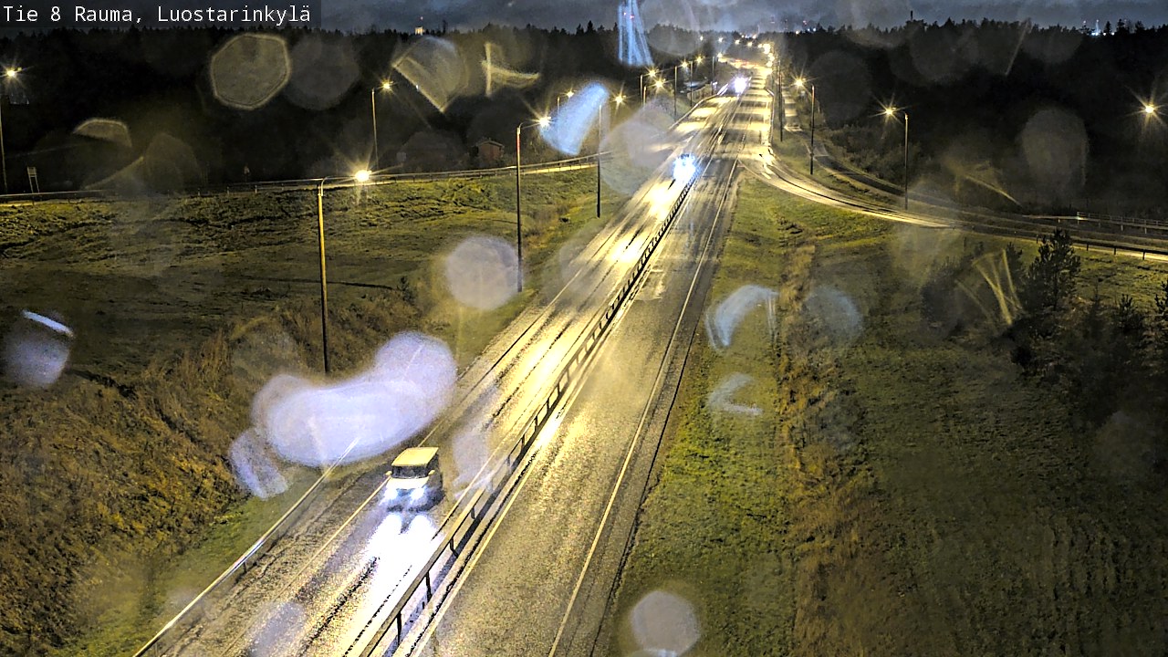 Kelikamerat Kuva Tie 8 Rauma, Luostarinkylä, Rauma, Satakunta