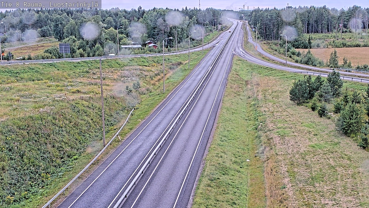 Weather Camera Image Road 8 Rauma, Luostarinkylä, Rauma, Satakunta