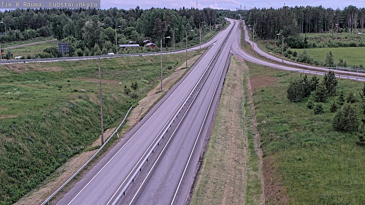 Kelikamerat Kuva Tie 8 Rauma, Luostarinkylä, Rauma, Satakunta