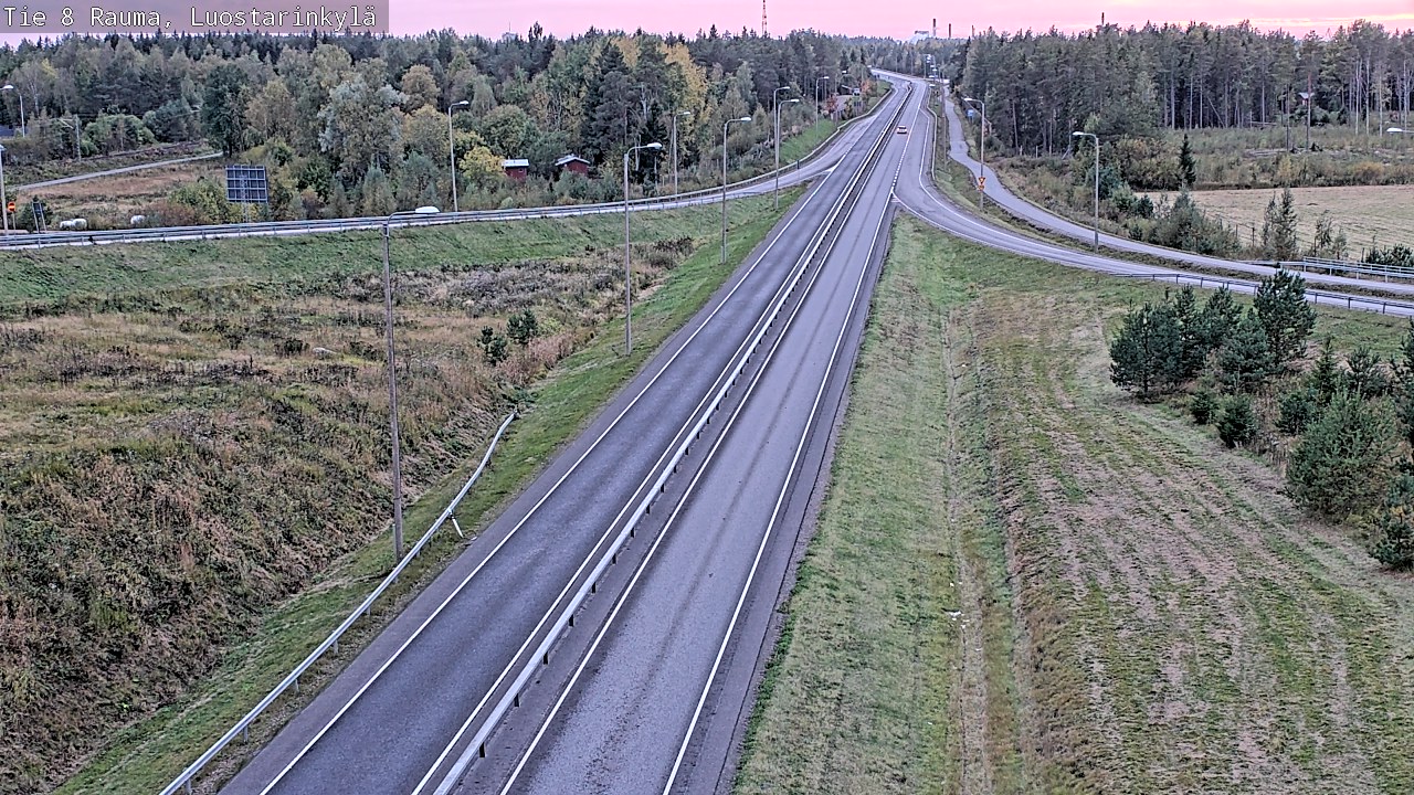 Kelikamerat Kuva Tie 8 Rauma, Luostarinkylä, Rauma, Satakunta