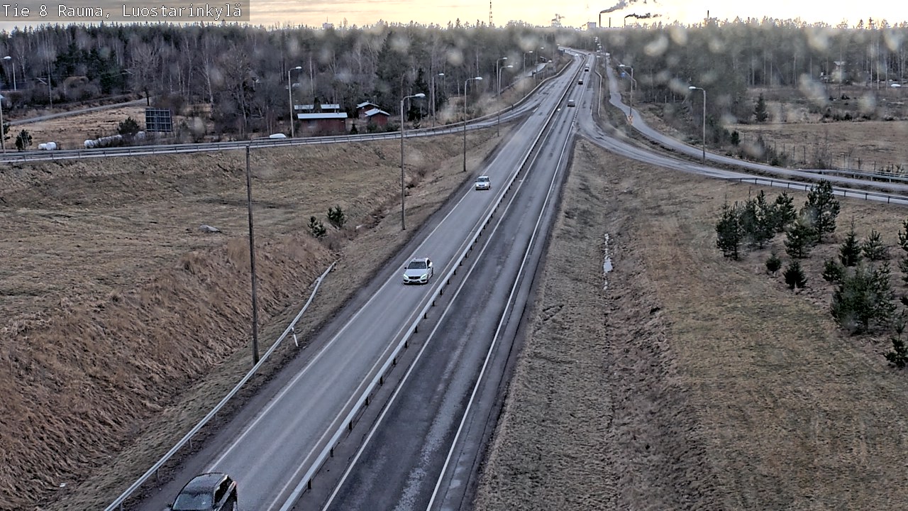 Kelikamerat Kuva Tie 8 Rauma, Luostarinkylä, Rauma, Satakunta