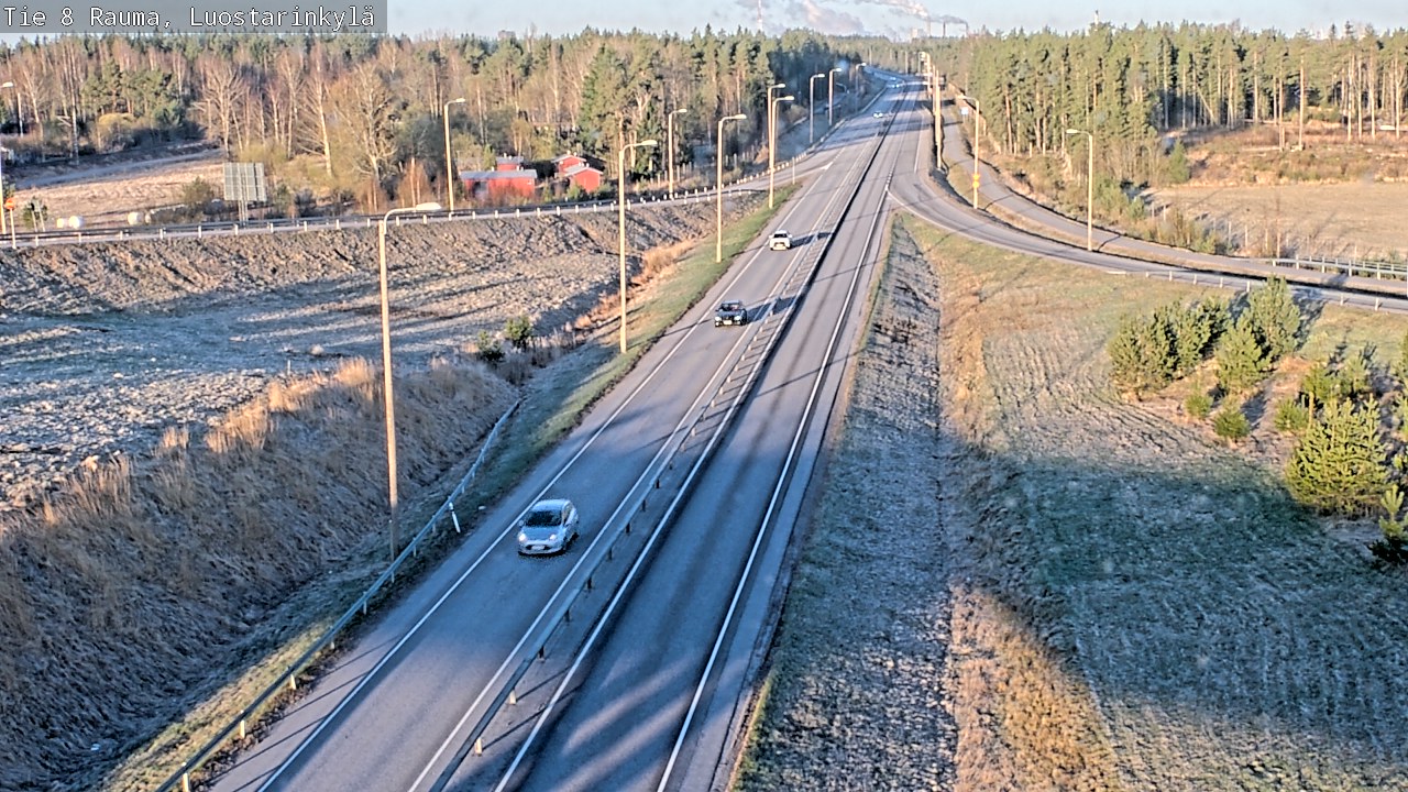 Kelikamerat Kuva Tie 8 Rauma, Luostarinkylä, Rauma, Satakunta