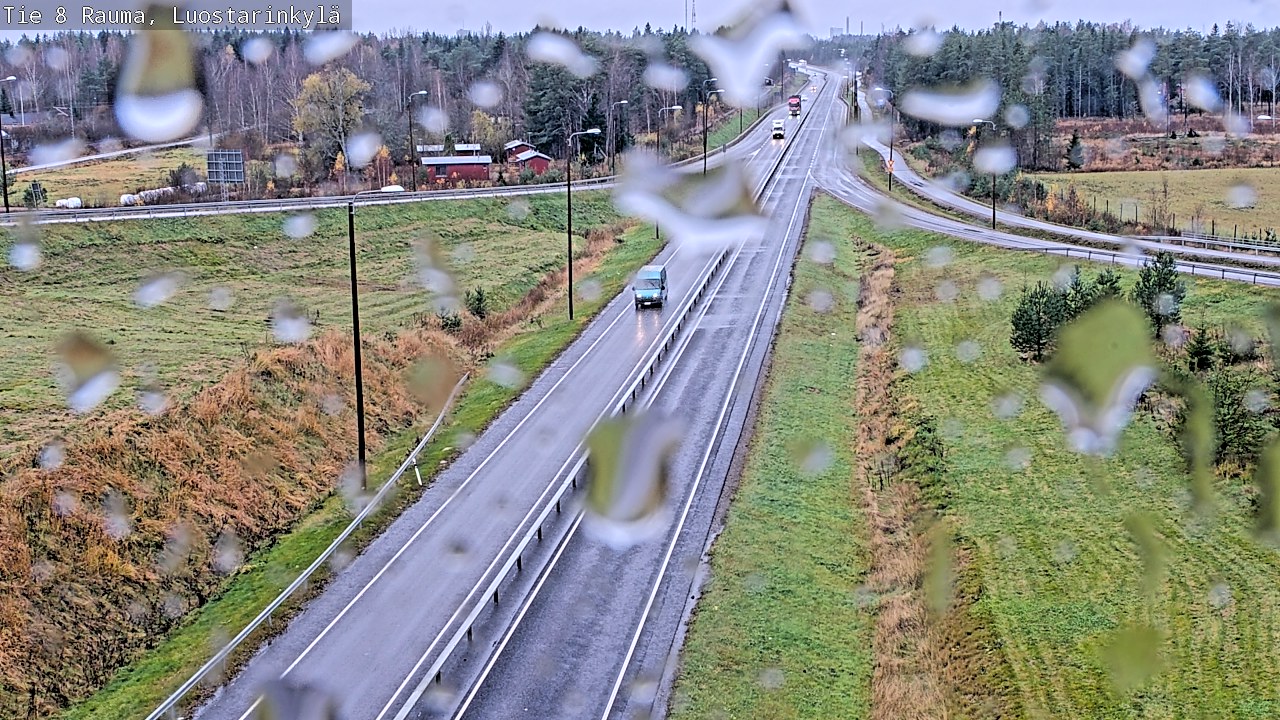 Kelikamerat Kuva Tie 8 Rauma, Luostarinkylä, Rauma, Satakunta