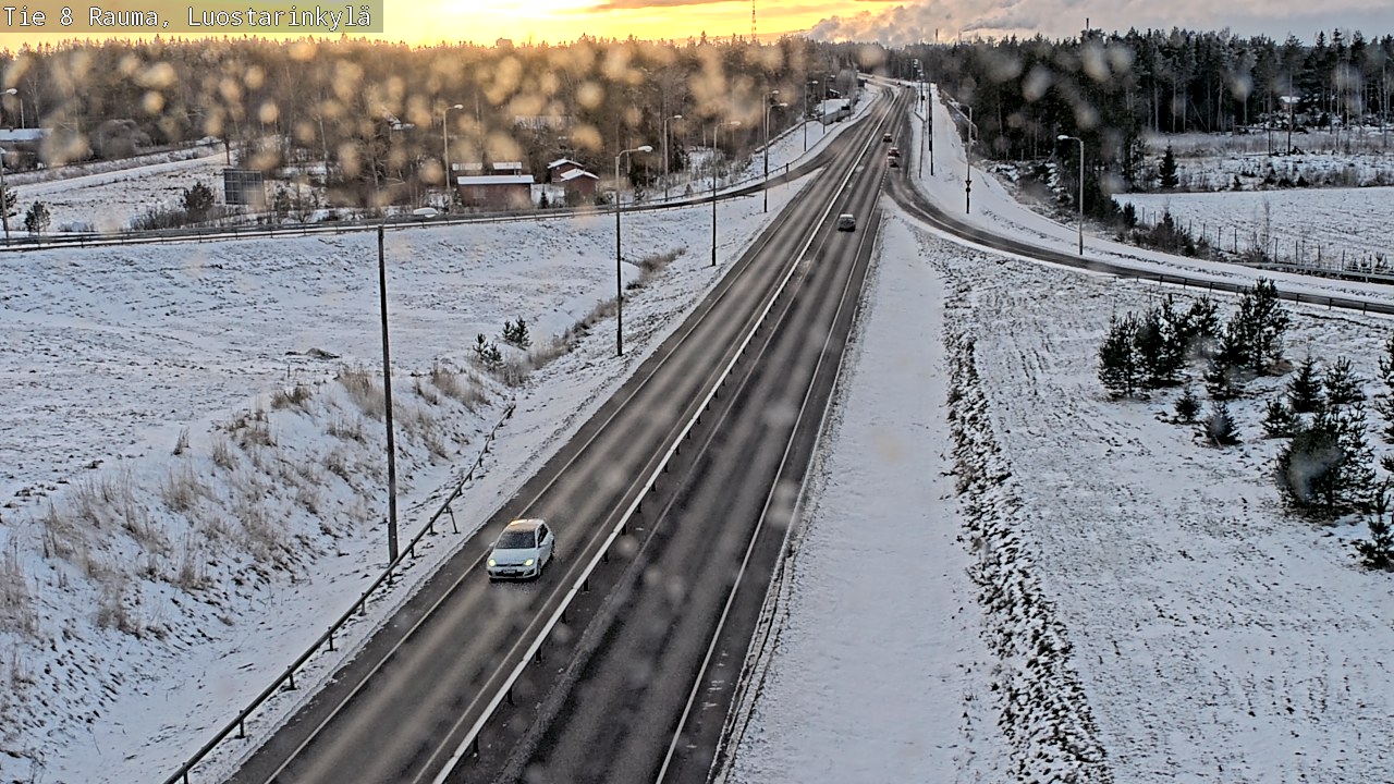 Kelikamerat Kuva Tie 8 Rauma, Luostarinkylä, Rauma, Satakunta