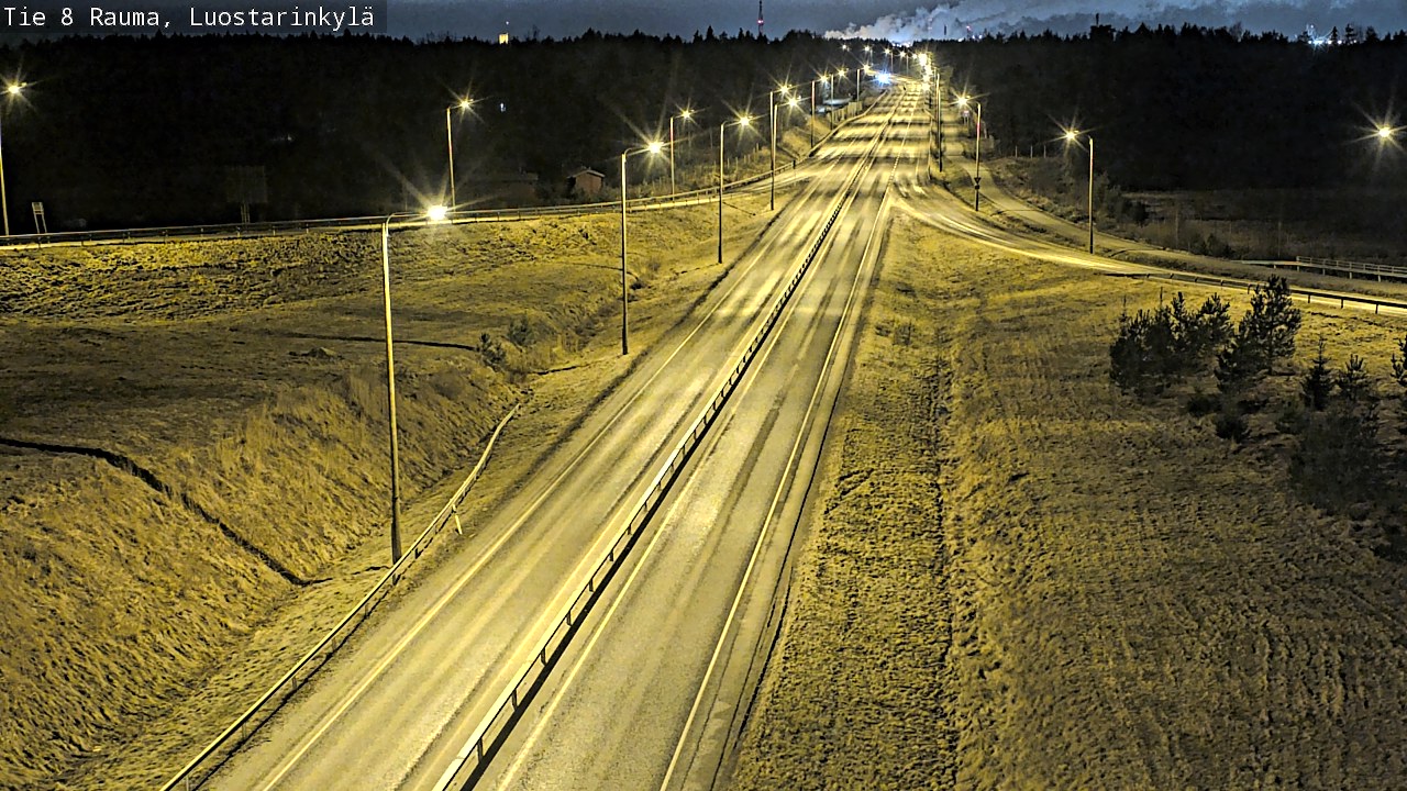 Kelikamerat Kuva Tie 8 Rauma, Luostarinkylä, Rauma, Satakunta