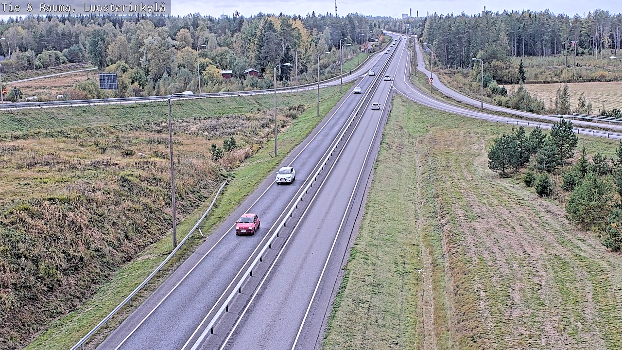 Kelikamerat Kuva Tie 8 Rauma, Luostarinkylä, Rauma, Satakunta
