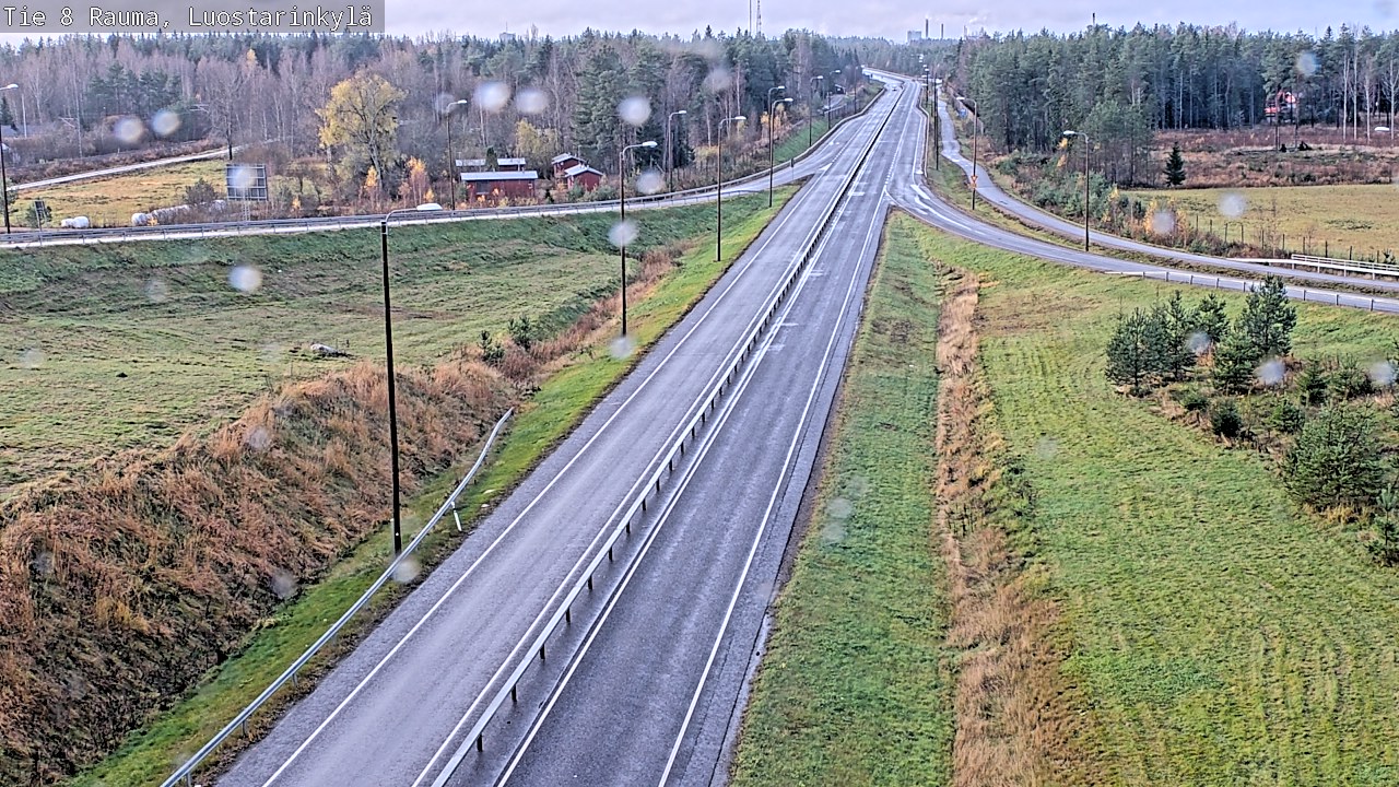 Kelikamerat Kuva Tie 8 Rauma, Luostarinkylä, Rauma, Satakunta