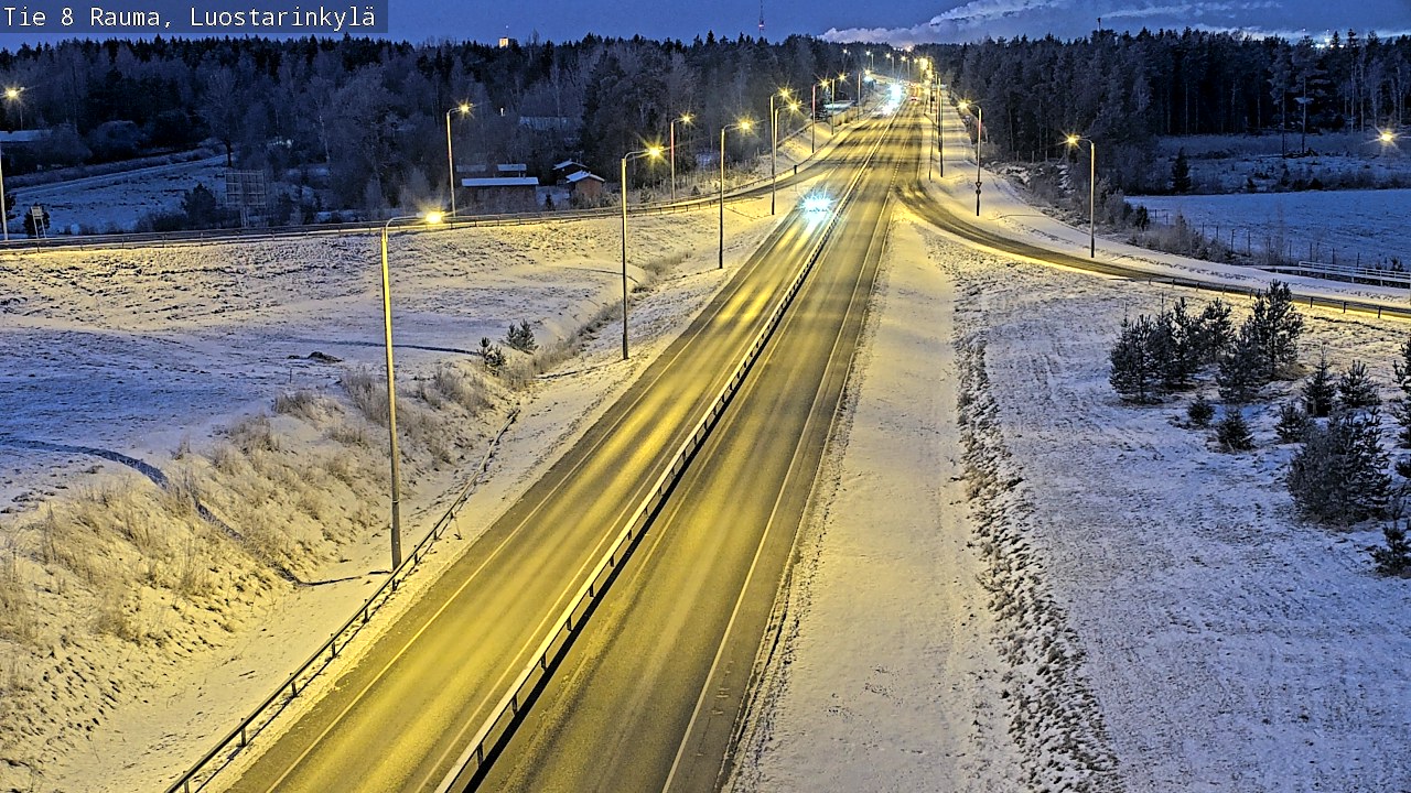 Kelikamerat Kuva Tie 8 Rauma, Luostarinkylä, Rauma, Satakunta