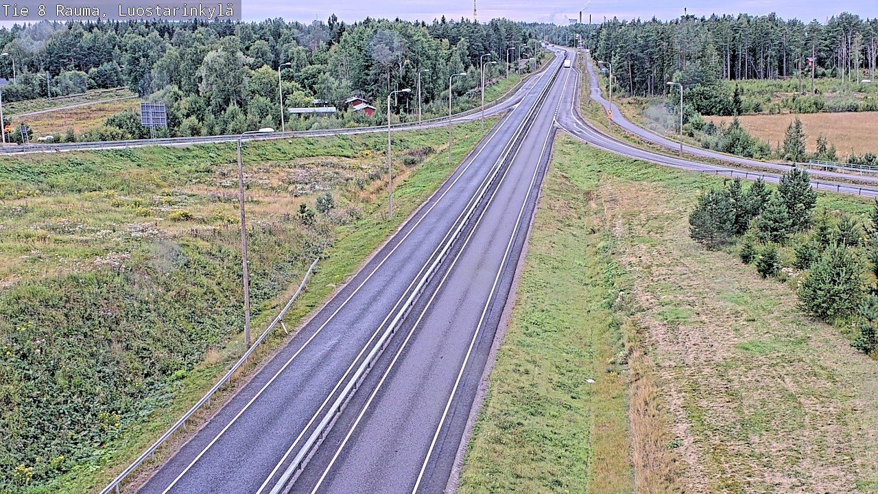 Weather Camera Image Road 8 Rauma, Luostarinkylä, Rauma, Satakunta