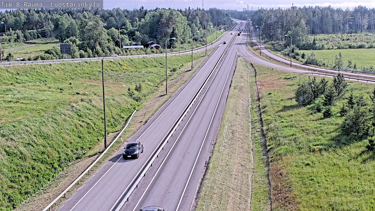 Kelikamerat Kuva Tie 8 Rauma, Luostarinkylä, Rauma, Satakunta