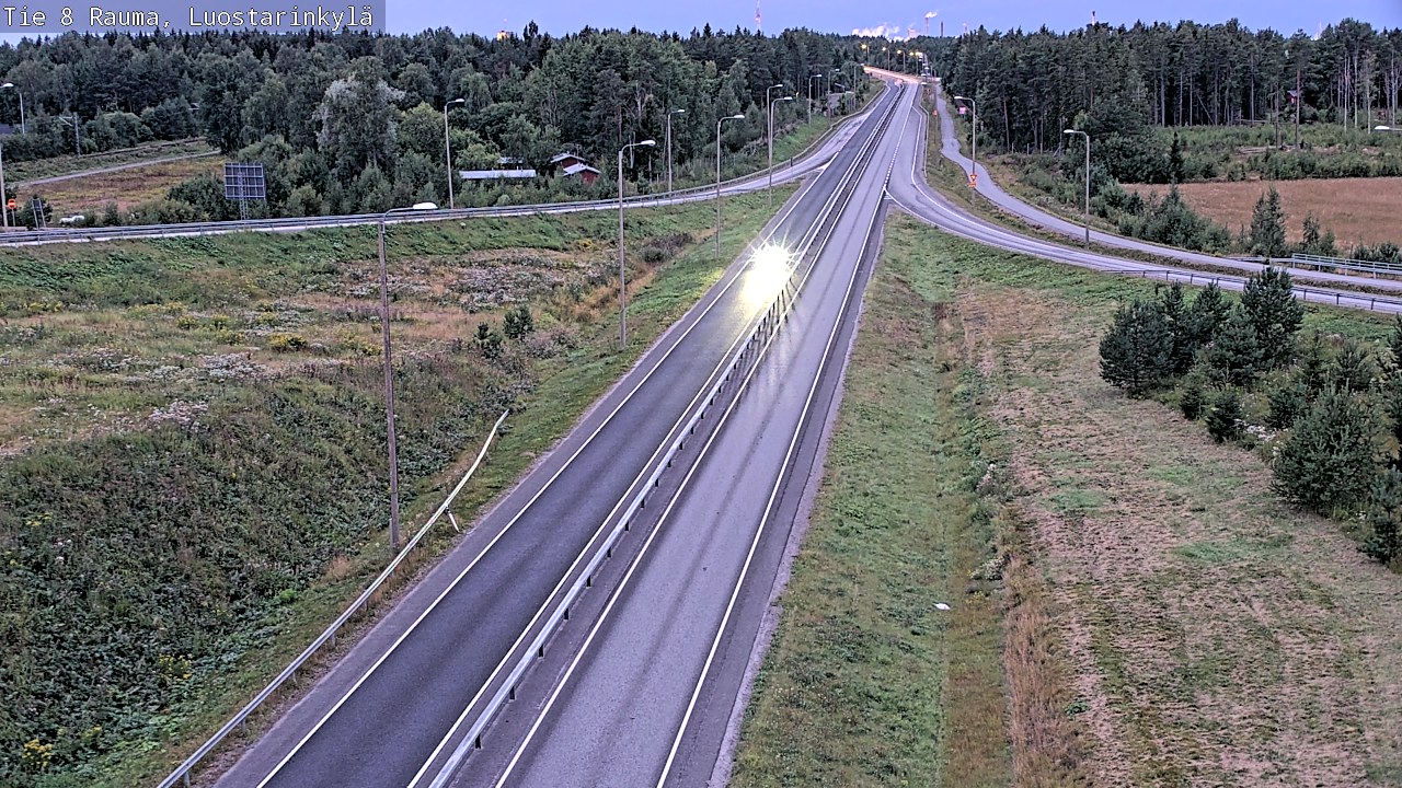 Kelikamerat Kuva Tie 8 Rauma, Luostarinkylä, Rauma, Satakunta