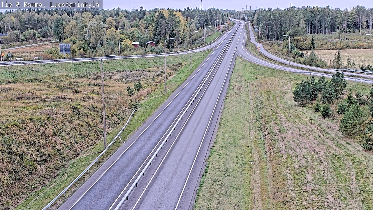 Kelikamerat Kuva Tie 8 Rauma, Luostarinkylä, Rauma, Satakunta