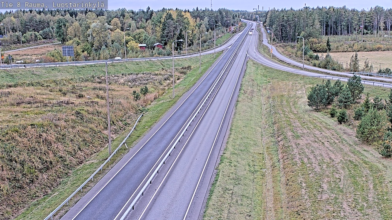 Kelikamerat Kuva Tie 8 Rauma, Luostarinkylä, Rauma, Satakunta