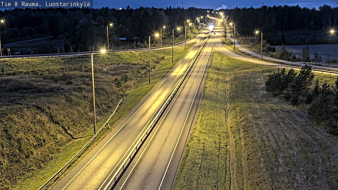 Kelikamerat Kuva Tie 8 Rauma, Luostarinkylä, Rauma, Satakunta