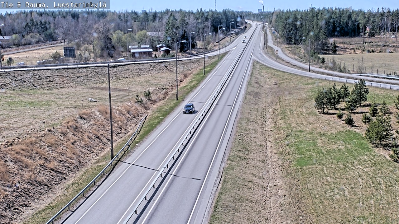 Kelikamerat Kuva Tie 8 Rauma, Luostarinkylä, Rauma, Satakunta