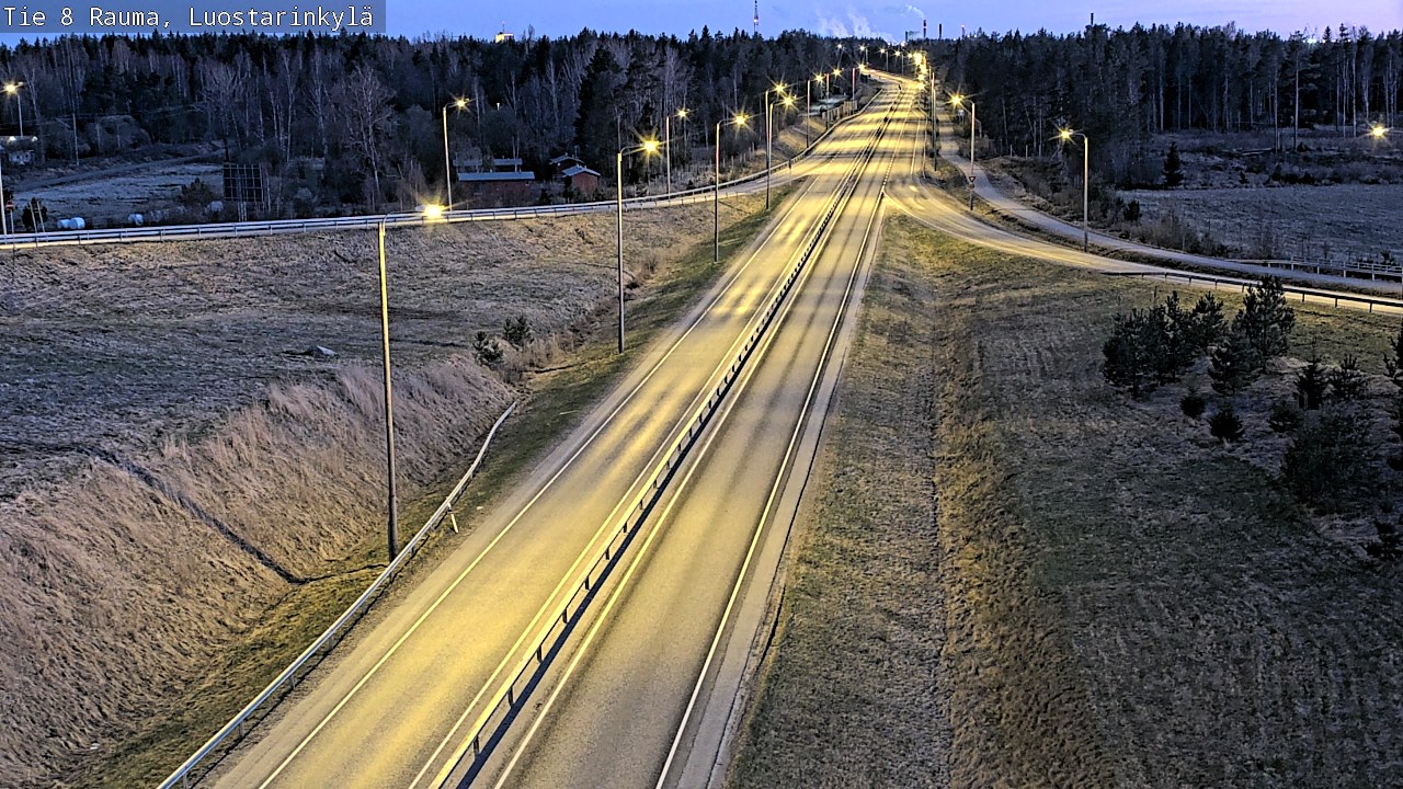 Kelikamerat Kuva Tie 8 Rauma, Luostarinkylä, Rauma, Satakunta