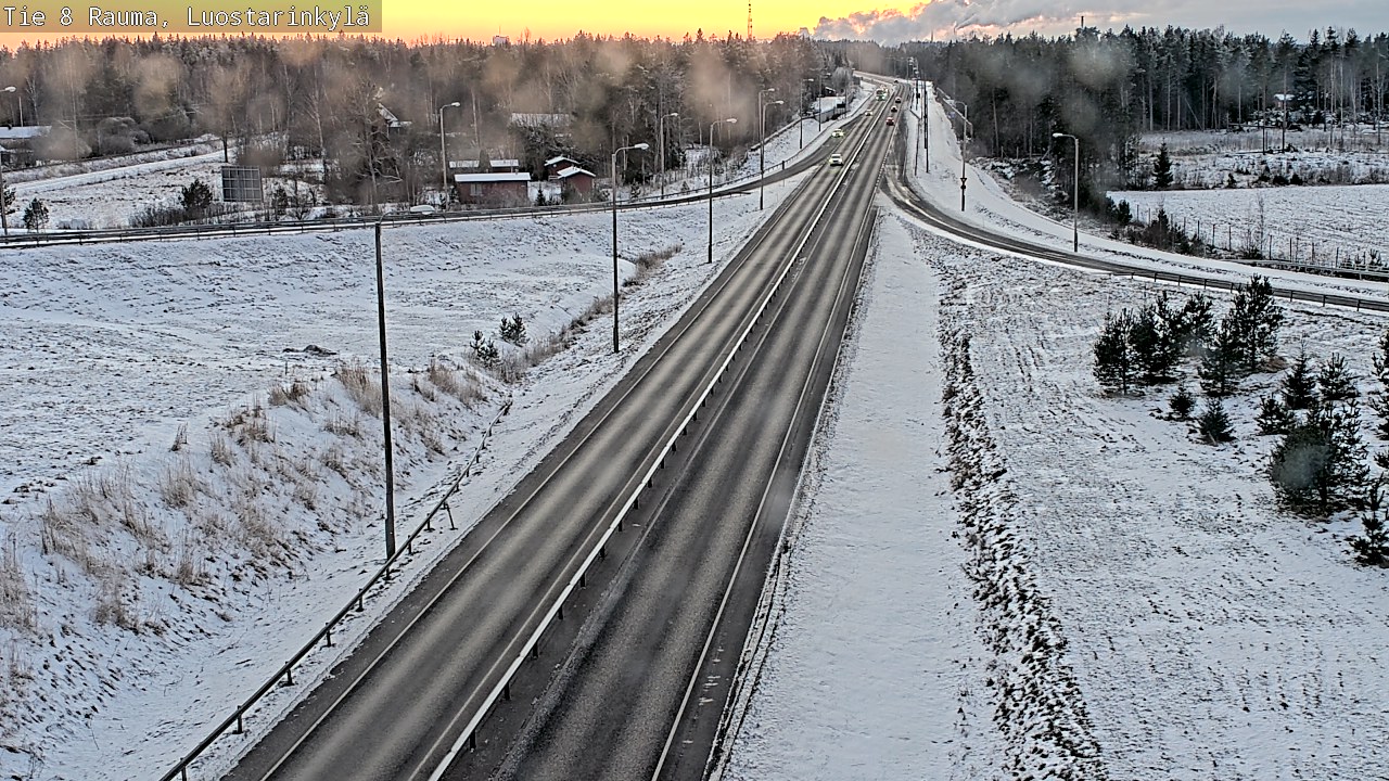 Kelikamerat Kuva Tie 8 Rauma, Luostarinkylä, Rauma, Satakunta