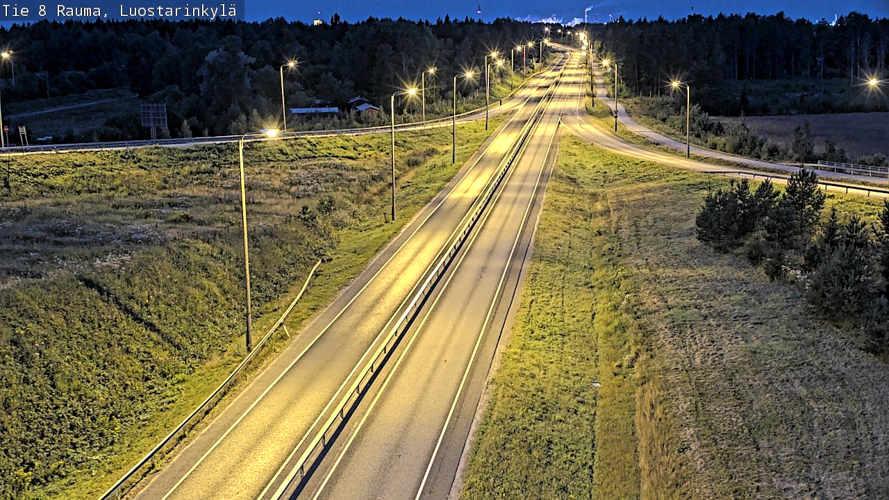 Kelikamerat Kuva Tie 8 Rauma, Luostarinkylä, Rauma, Satakunta