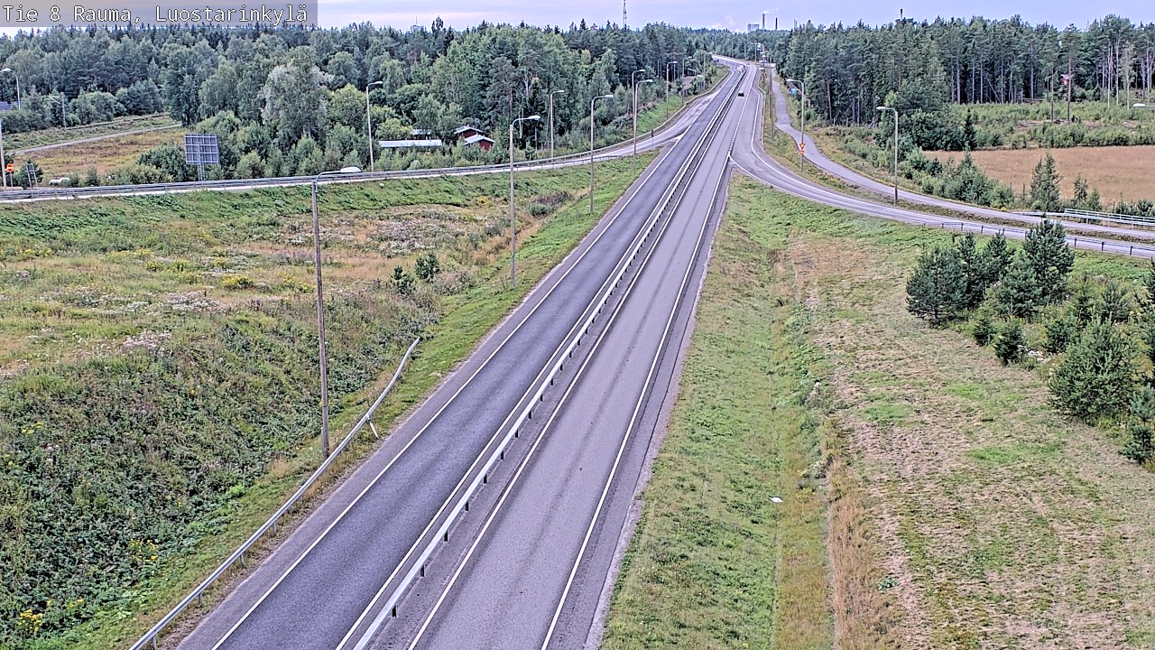 Weather Camera Image Road 8 Rauma, Luostarinkylä, Rauma, Satakunta
