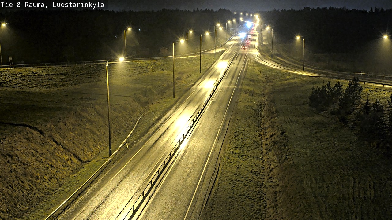 Weather Camera Image Road 8 Rauma, Luostarinkylä, Rauma, Satakunta
