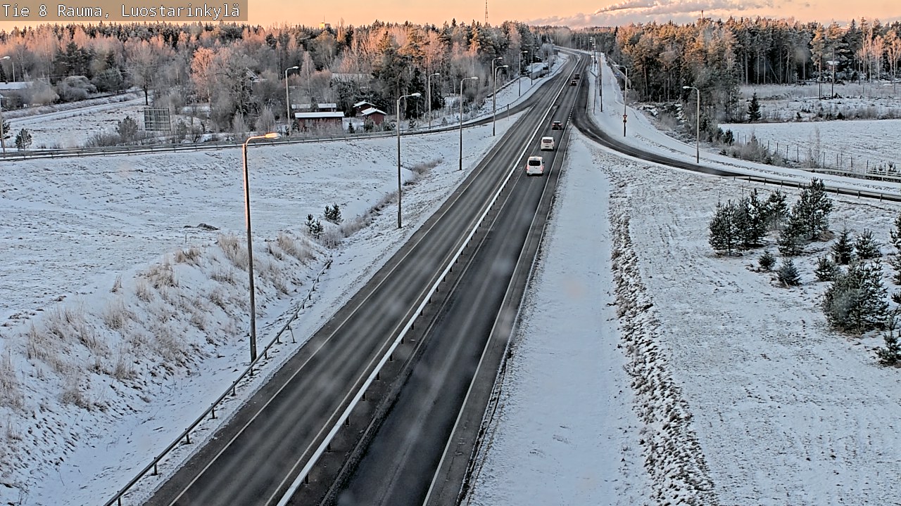 Kelikamerat Kuva Tie 8 Rauma, Luostarinkylä, Rauma, Satakunta