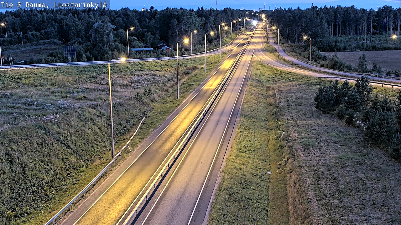 Kelikamerat Kuva Tie 8 Rauma, Luostarinkylä, Rauma, Satakunta