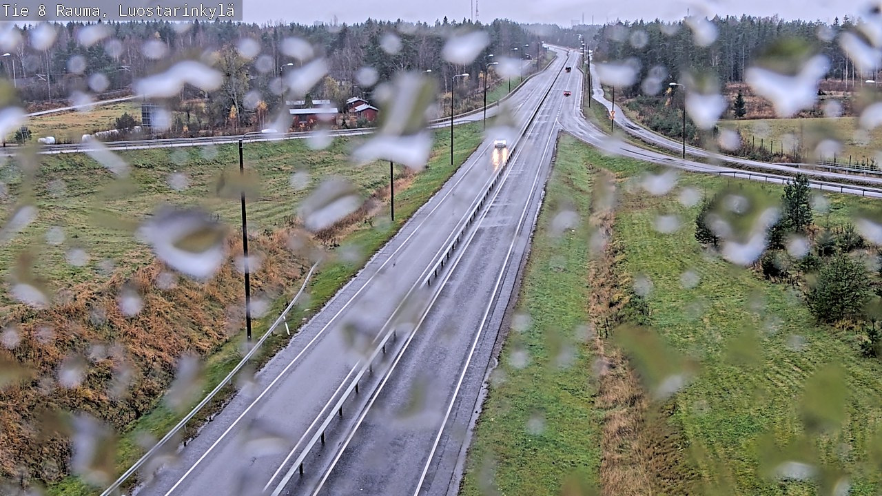 Kelikamerat Kuva Tie 8 Rauma, Luostarinkylä, Rauma, Satakunta