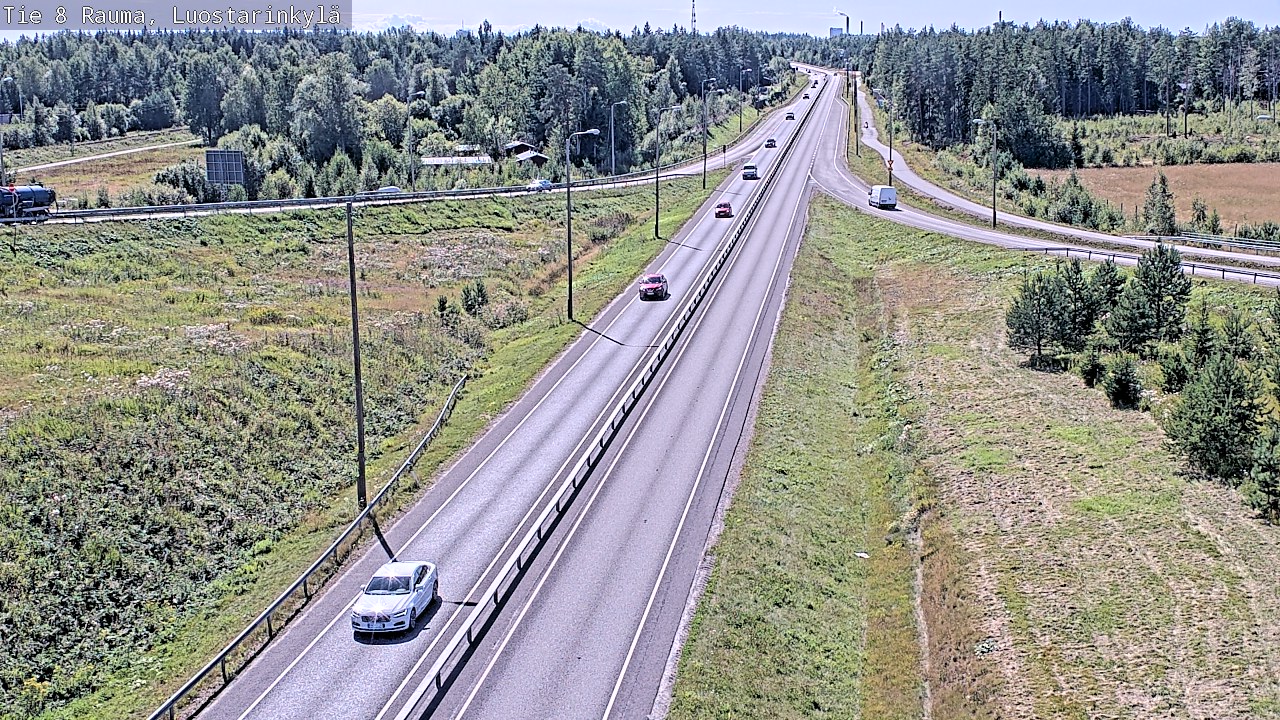 Kelikamerat Kuva Tie 8 Rauma, Luostarinkylä, Rauma, Satakunta