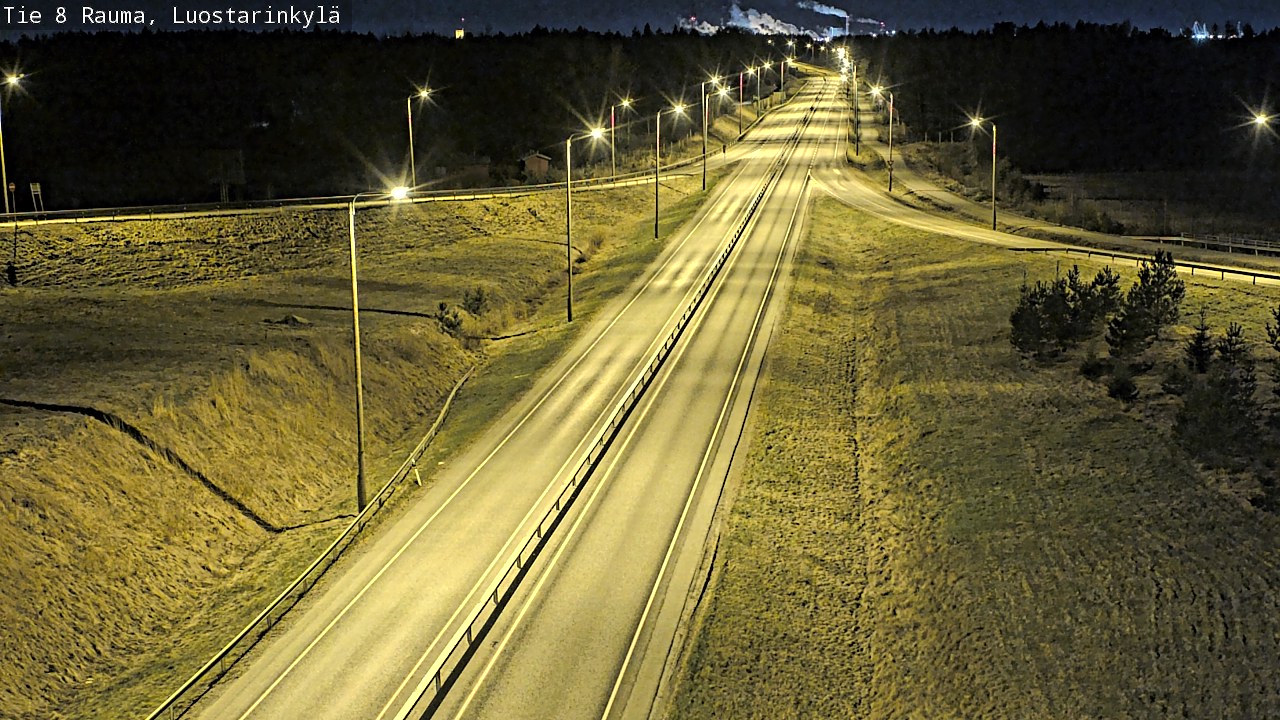 Kelikamerat Kuva Tie 8 Rauma, Luostarinkylä, Rauma, Satakunta