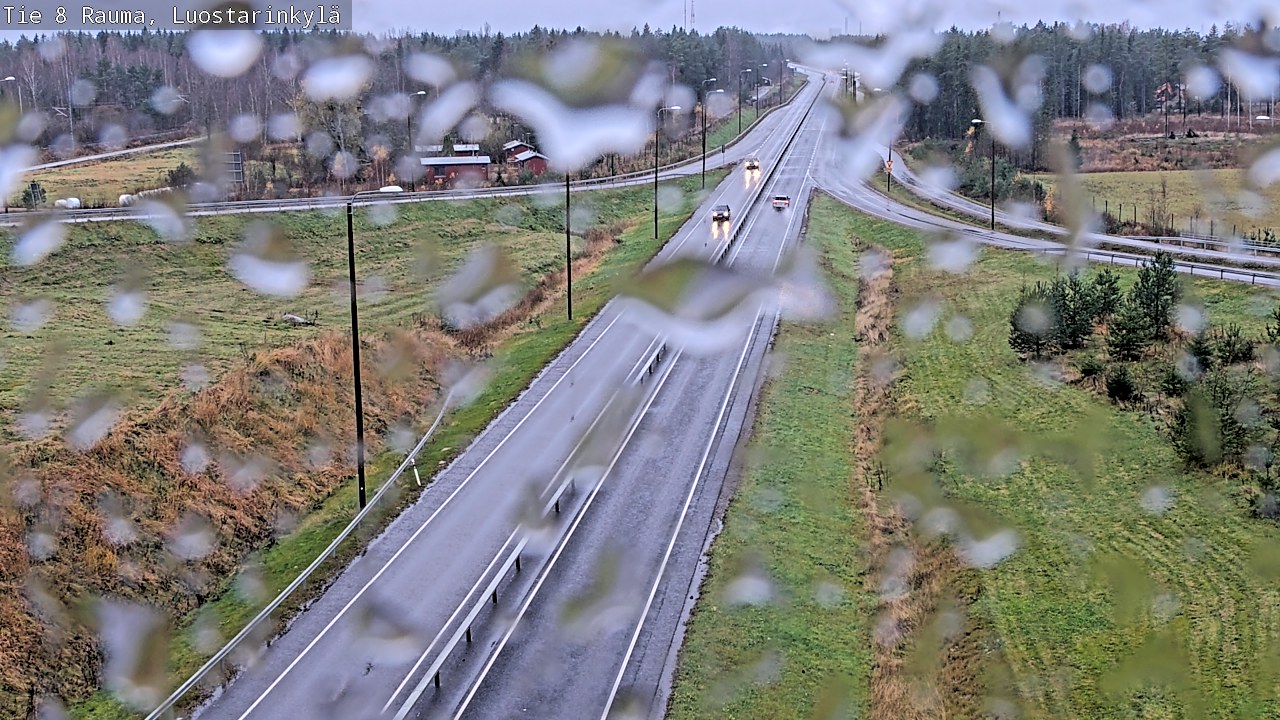 Kelikamerat Kuva Tie 8 Rauma, Luostarinkylä, Rauma, Satakunta