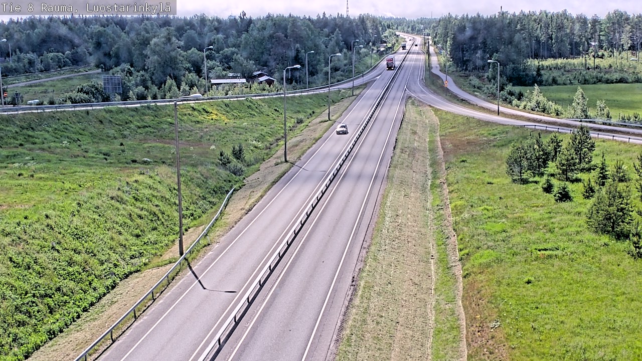 Kelikamerat Kuva Tie 8 Rauma, Luostarinkylä, Rauma, Satakunta