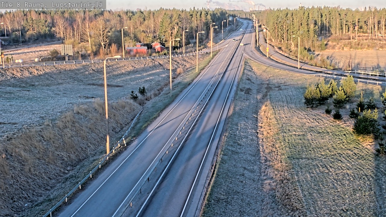 Kelikamerat Kuva Tie 8 Rauma, Luostarinkylä, Rauma, Satakunta
